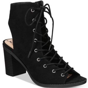 American Rag Savanah lace-up booties